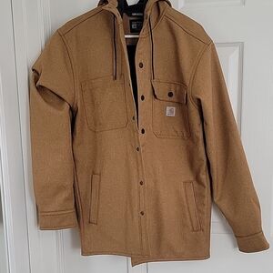 Carhartt Men's Brown Hooded Jacket